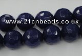 CCN782 15.5 inches 6mm faceted round candy jade beads wholesale