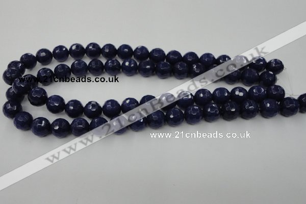 CCN782 15.5 inches 6mm faceted round candy jade beads wholesale