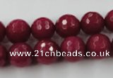 CCN808 15.5 inches 10mm faceted round candy jade beads wholesale