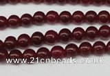 CCN83 15.5 inches 6mm round candy jade beads wholesale