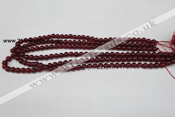 CCN83 15.5 inches 6mm round candy jade beads wholesale