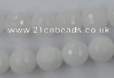 CCN836 15.5 inches 14mm faceted round candy jade beads wholesale