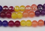 CCN84 15.5 inches 6mm round candy jade beads wholesale