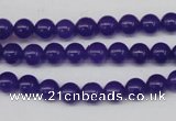 CCN86 15.5 inches 6mm round candy jade beads wholesale