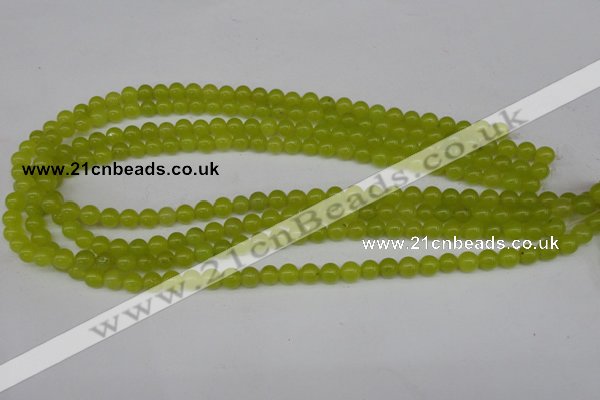 CCN87 15.5 inches 6mm round candy jade beads wholesale