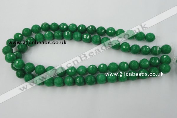 CCN882 15.5 inches 18mm faceted round candy jade beads