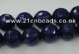 CCN884 15.5 inches 18mm faceted round candy jade beads