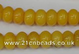 CCN91 15.5 inches 8*12mm rondelle candy jade beads wholesale