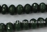 CCN913 15.5 inches 9*12mm faceted rondelle candy jade beads