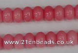 CCN92 15.5 inches 8*12mm rondelle candy jade beads wholesale