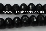 CCN927 15.5 inches 10*14mm faceted rondelle candy jade beads