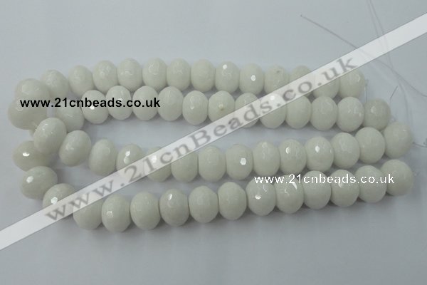 CCN943 15.5 inches 14*18mm faceted rondelle candy jade beads