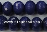 CCN955 15.5 inches 14*18mm faceted rondelle candy jade beads