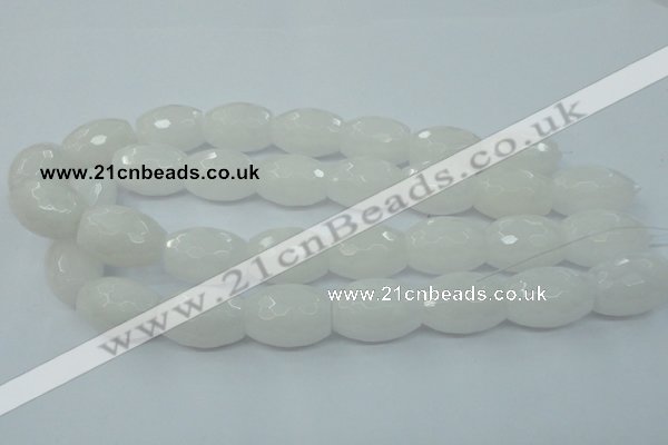 CCN958 15.5 inches 18*25mm faceted drum candy jade beads