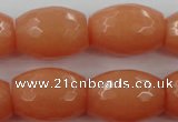 CCN959 15.5 inches 18*25mm faceted drum candy jade beads