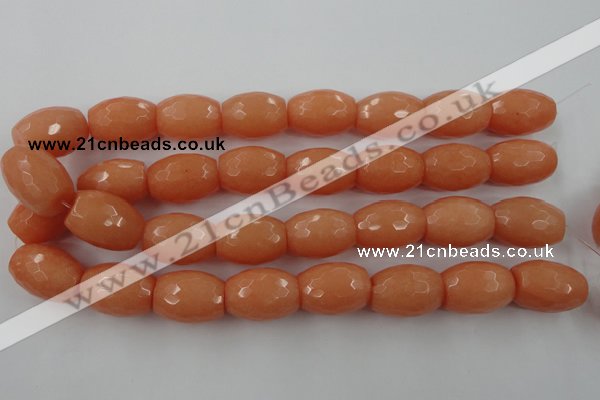 CCN959 15.5 inches 18*25mm faceted drum candy jade beads