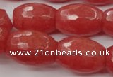 CCN960 15.5 inches 18*25mm faceted drum candy jade beads