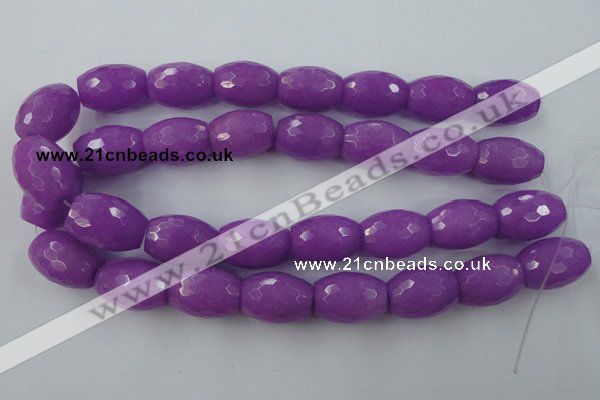 CCN961 15.5 inches 18*25mm faceted drum candy jade beads