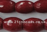 CCN963 15.5 inches 18*25mm faceted drum candy jade beads