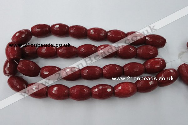 CCN963 15.5 inches 18*25mm faceted drum candy jade beads