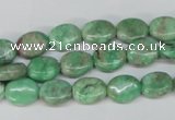 CCO116 15.5 inches 8*10mm oval dyed natural chrysotine beads