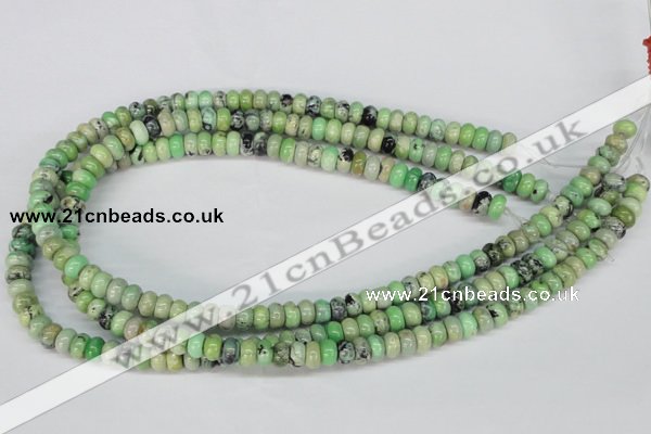 CCO14 15.5 inches 5*8mm rondelle natural chrysotine beads