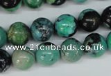 CCO144 15.5 inches 12mm round dyed natural chrysotine beads