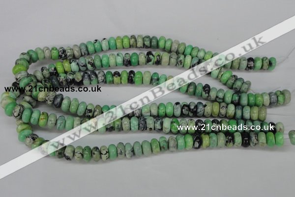 CCO15 15.5 inches 6*10mm rondelle natural chrysotine beads