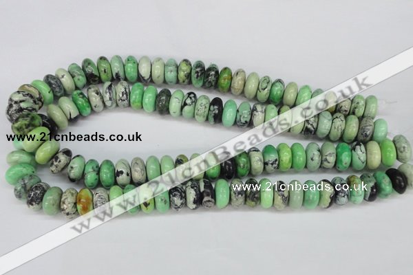 CCO16 15.5 inches 6*12mm rondelle natural chrysotine beads