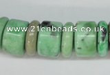 CCO19 15.5 inches 6*14mm & 12*18mm rondelle natural chrysotine beads