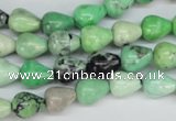 CCO20 15.5 inches 8*10mm teardrop natural chrysotine beads