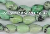 CCO21 15.5 inches 10*14mm teardrop natural chrysotine beads