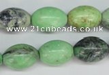 CCO23 15.5 inches 13*18mm rice natural chrysotine beads