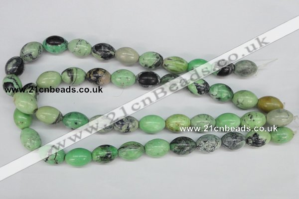 CCO23 15.5 inches 13*18mm rice natural chrysotine beads