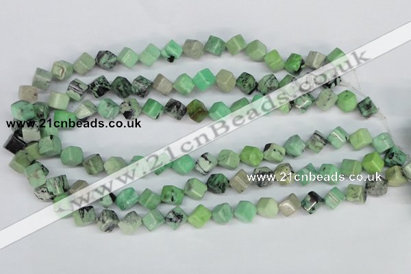 CCO28 15.5 inches 8*8mm cube natural chrysotine beads