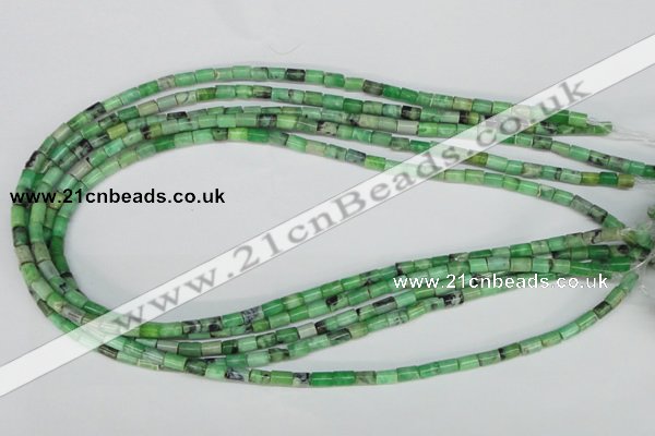 CCO30 15.5 inches 4*6mm column natural chrysotine beads