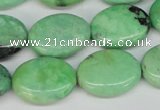 CCO37 15.5 inches 15*20mm oval natural chrysotine beads