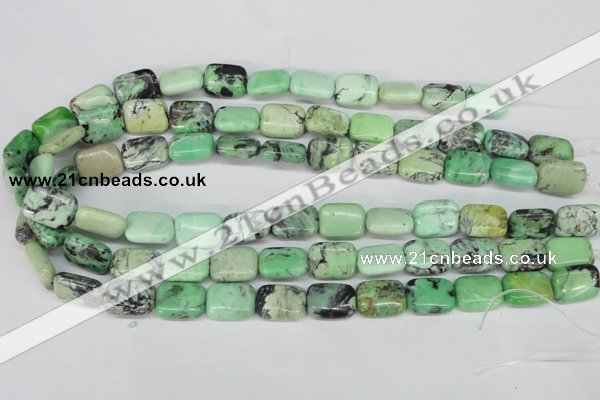 CCO42 15.5 inches 12*16mm rectangle natural chrysotine beads