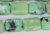 CCO44 15.5 inches 15*20mm rectangle natural chrysotine beads