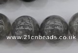 CCQ283 15.5 inches 20mm round cloudy quartz beads wholesale