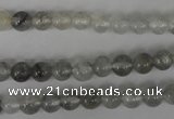 CCQ301 15.5 inches 6mm round cloudy quartz beads wholesale