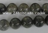 CCQ305 15.5 inches 14mm round cloudy quartz beads wholesale