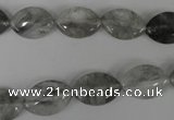 CCQ400 15.5 inches 10*15mm marquise cloudy quartz beads wholesale