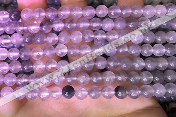 CCQ589 15.5 inches 6mm round cloudy quartz beads wholesale