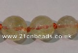 CCR210 15.5 inches 6mm - 14mm faceted round natural citrine beads