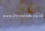 CCR373 15.5 inches 10mm round matte citrine beads wholesale