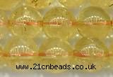 CCR382 15 inches 8mm round citrine beads wholesale