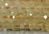 CCR396 15 inches 4*5mm faceted rondelle citrine beads