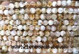 CCR431 15 inches 6mm round citrine beads wholesale