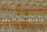 CCR52 15.5 inches 5*8mm faceted rondelle natural citrine beads